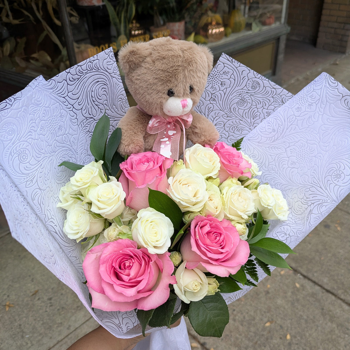 Bear-y Sweet Surprise – BOOL'S FLOWER SHOP, Ithaca NY