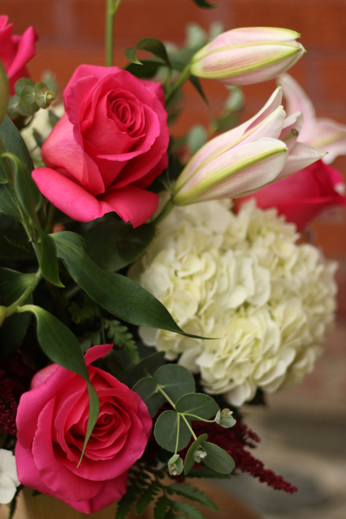 Blush- Florist Designed Presentation Bouquet – BOOL'S FLOWER SHOP, Ithaca NY
