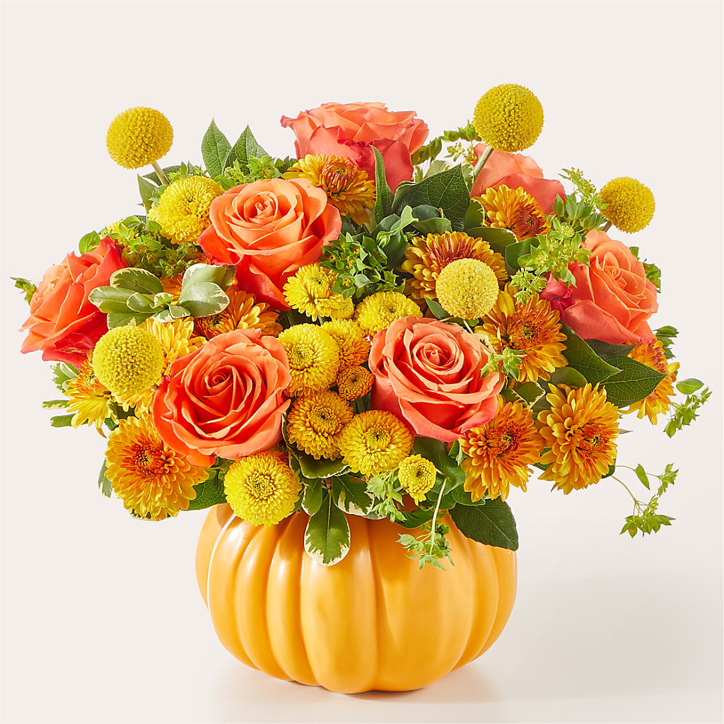 Gourdgeous Pumpkin – BOOL'S FLOWER SHOP, Ithaca NY