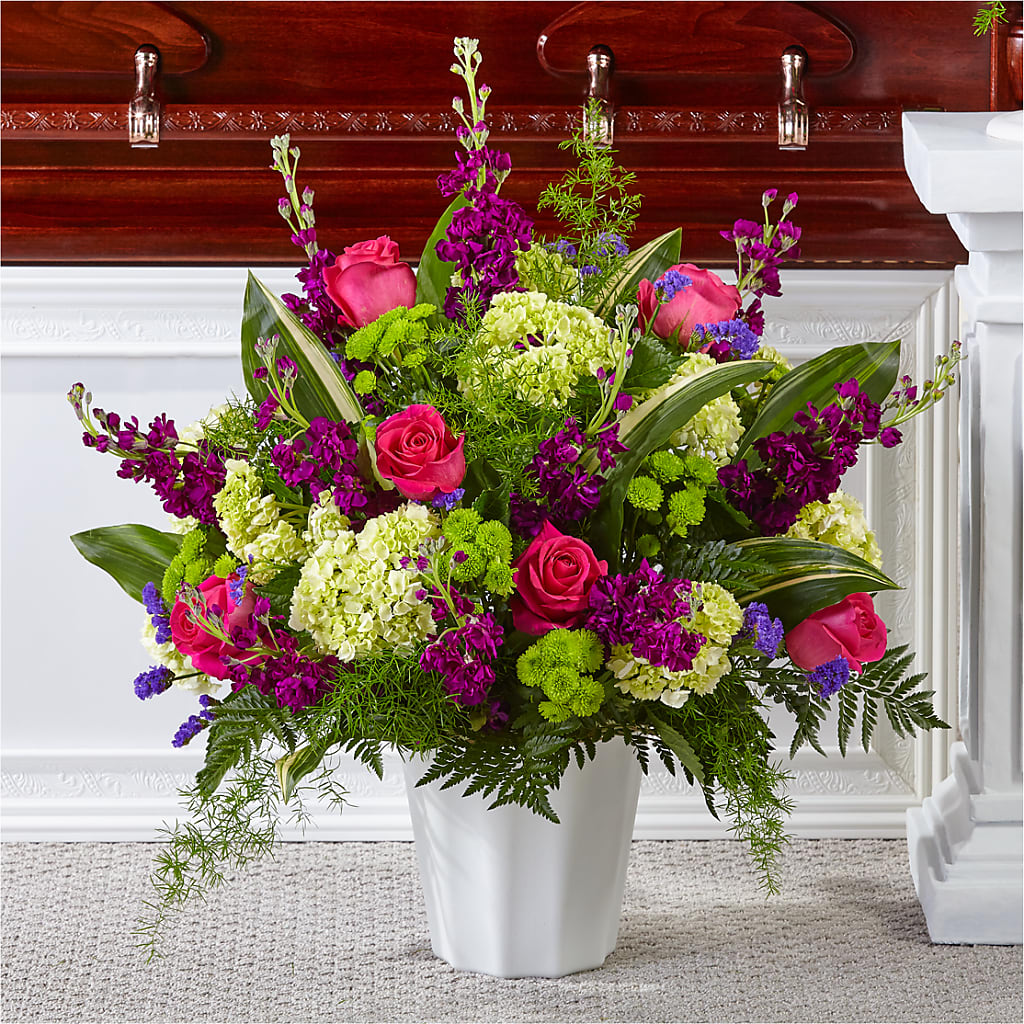 Beautiful Horizons Floor Basket – BOOL'S FLOWER SHOP, Ithaca NY
