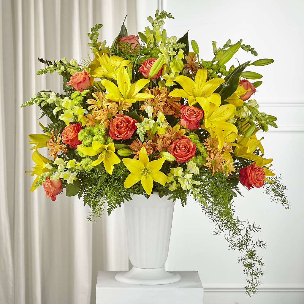 Fall Sentiments Arrangement – BOOL'S FLOWER SHOP, Ithaca NY