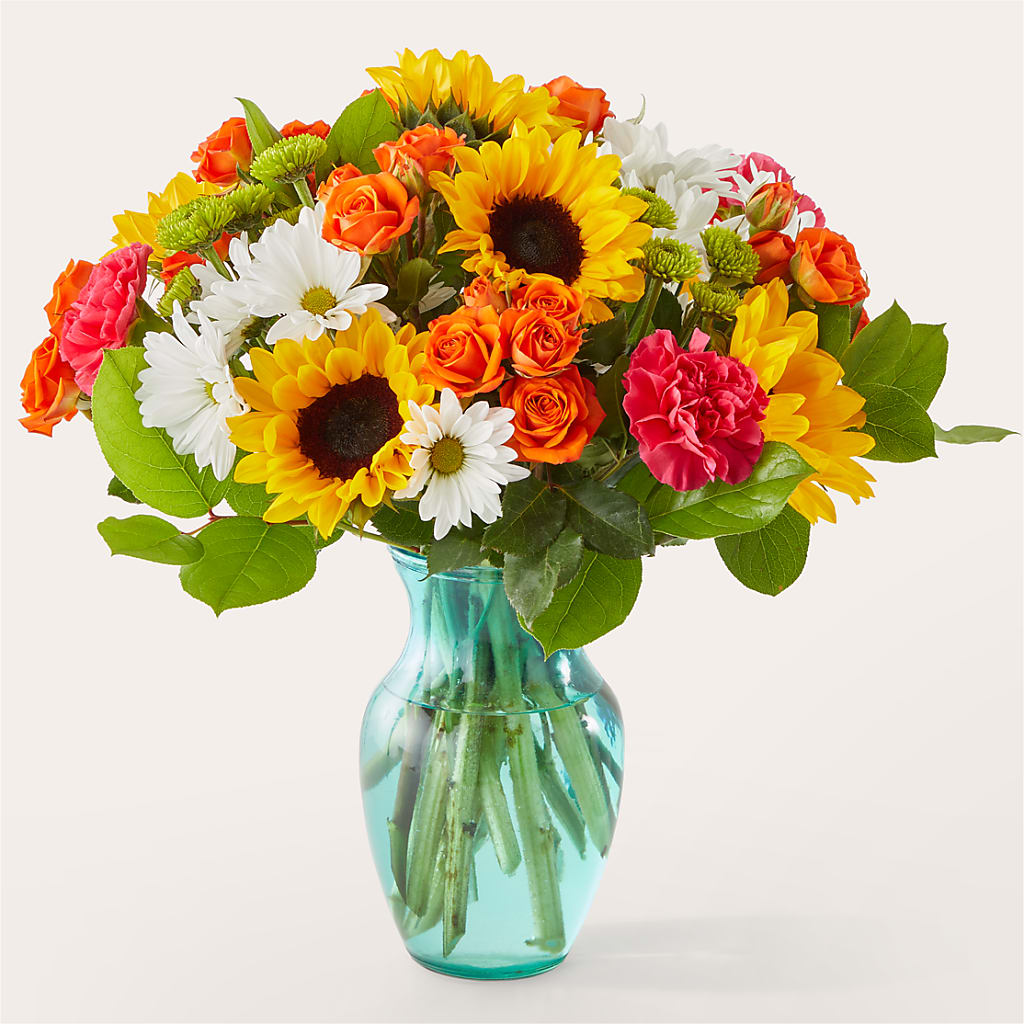 Sun-drenched Blooms Bouquet – BOOL'S FLOWER SHOP, Ithaca NY