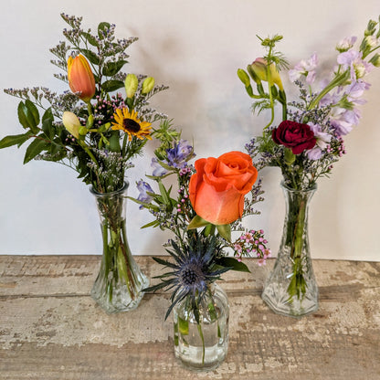 Gratitude- Bud Vase Trio