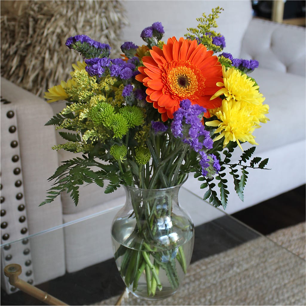 Marmalade Skies Bouquet – BOOL'S FLOWER SHOP, Ithaca NY