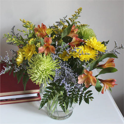 Marmalade Skies Bouquet – BOOL'S FLOWER SHOP, Ithaca NY