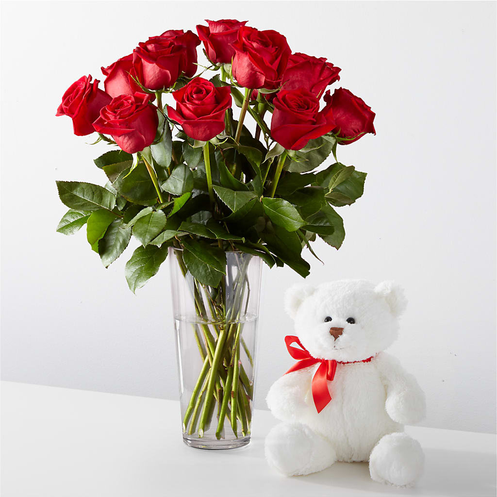 Romantic Long Stem Red Rose Bouquet Bundles – BOOL'S FLOWER SHOP, Ithaca NY