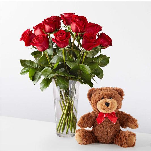 Romantic Long Stem Red Rose Bouquet Bundles – BOOL'S FLOWER SHOP, Ithaca NY