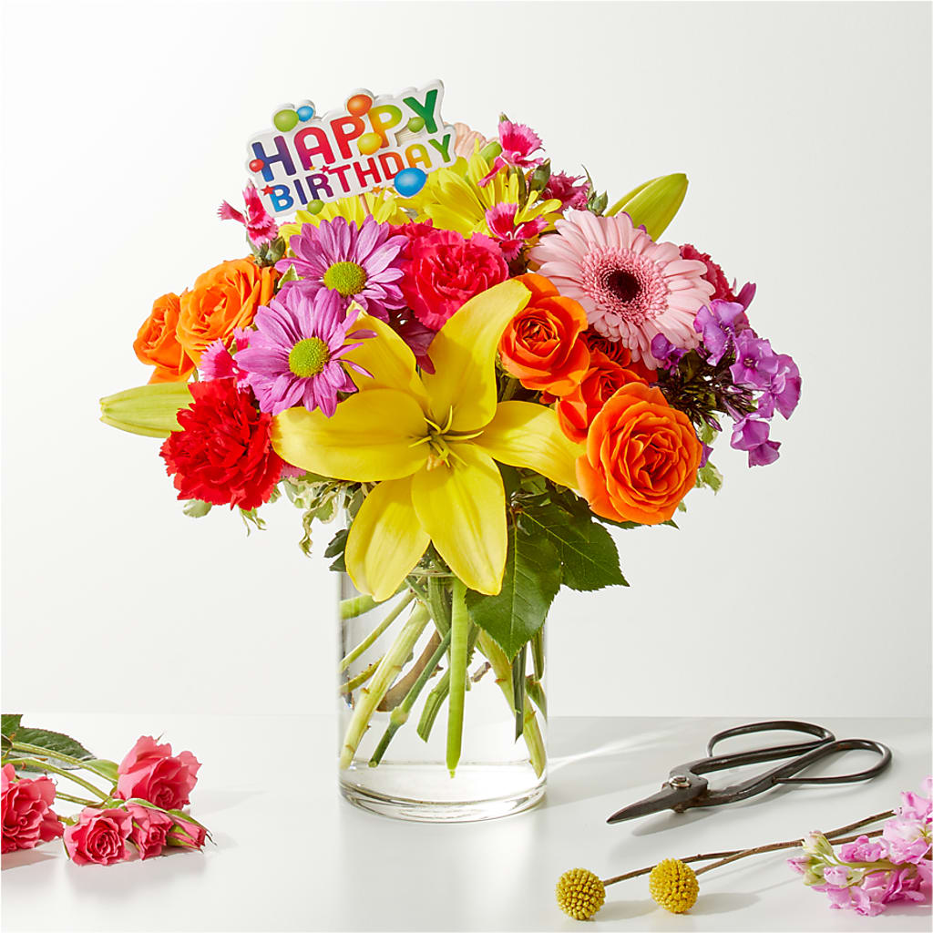 Cue the Confetti - A Florist Original – BOOL'S FLOWER SHOP, Ithaca NY