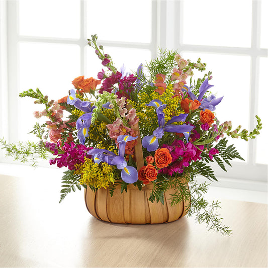 Garden of Life Basket – BOOL'S FLOWER SHOP, Ithaca NY