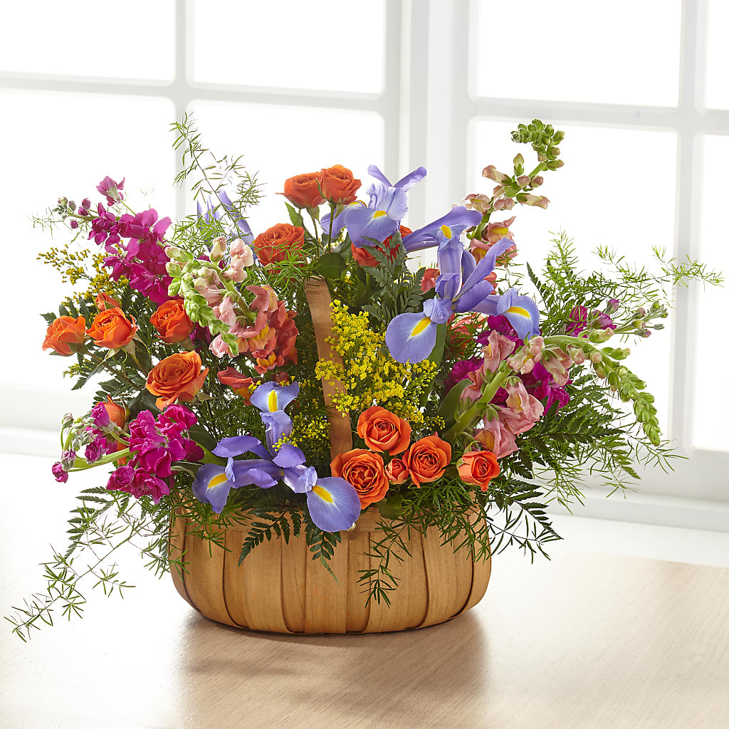 Garden of Life Basket – BOOL'S FLOWER SHOP, Ithaca NY