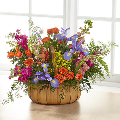 Garden of Life Basket – BOOL'S FLOWER SHOP, Ithaca NY