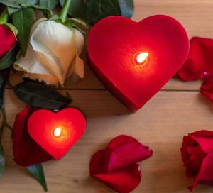 Beeswax Hearts