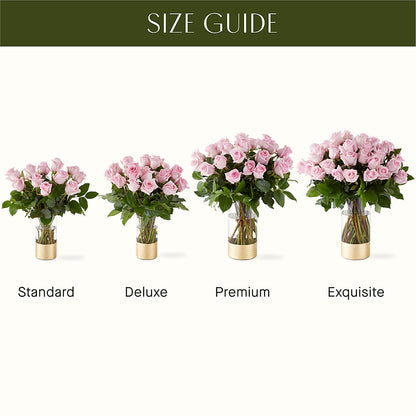 Picture Perfect Pink Rose Bouquet – BOOL'S FLOWER SHOP, Ithaca NY